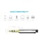 Anker Male To Male Auxiliary Audio Cable 4Feet Black 1.2Meter Black/Grey/Gold
