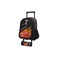 Disney Cars Lightning McQueen Printed 2 Wheel Trolley Backpack 16inch With Pencil Case Black