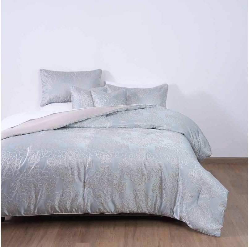 Pan Emirates Rosemarie 5-Piece Comforter Set 240x260cm - Blue