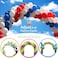 50 Pcs Balloon Arch Rings, Durable and Reusable Clips for Balloon Decorations, Perfect for Parties, Weddings, and Celebrations(Balloon Ring 1004)