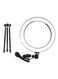 Generic Table LED Ring Light With Tripod Stand Black/White