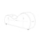 In House In Hosue Romantic Chaise Longue - Light Brown