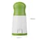 Decdeal - Manual Herb Grinder Spice Mill Parsley Shredder Chopper Vegetable Cutter Hand-Operated Kitchen Tool