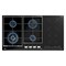 Teka JZC 96342 BBB Gas on glass + Induction hob with Direct Functions and 6 cooking zones in 90