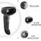 Zebra Symbol DS2208-SR Corded 2D/1D Handheld Barcode Scanner/Imager with USB Cord

