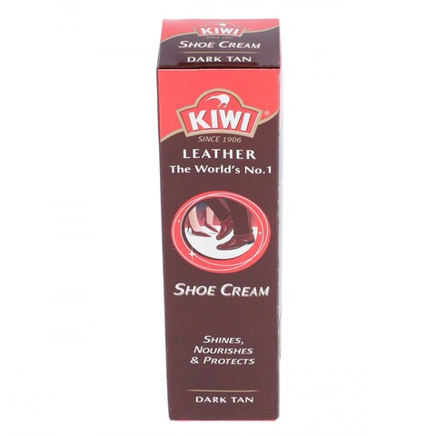 Kiwi Shoe Cream Dark Tan 45ml