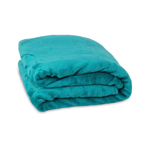 Mintra Microfiber Blanket - 220 x 220 cm - Light Green