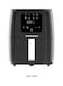 Digital Air Fryer 4.5 L 1600 W, DAF8301, Black