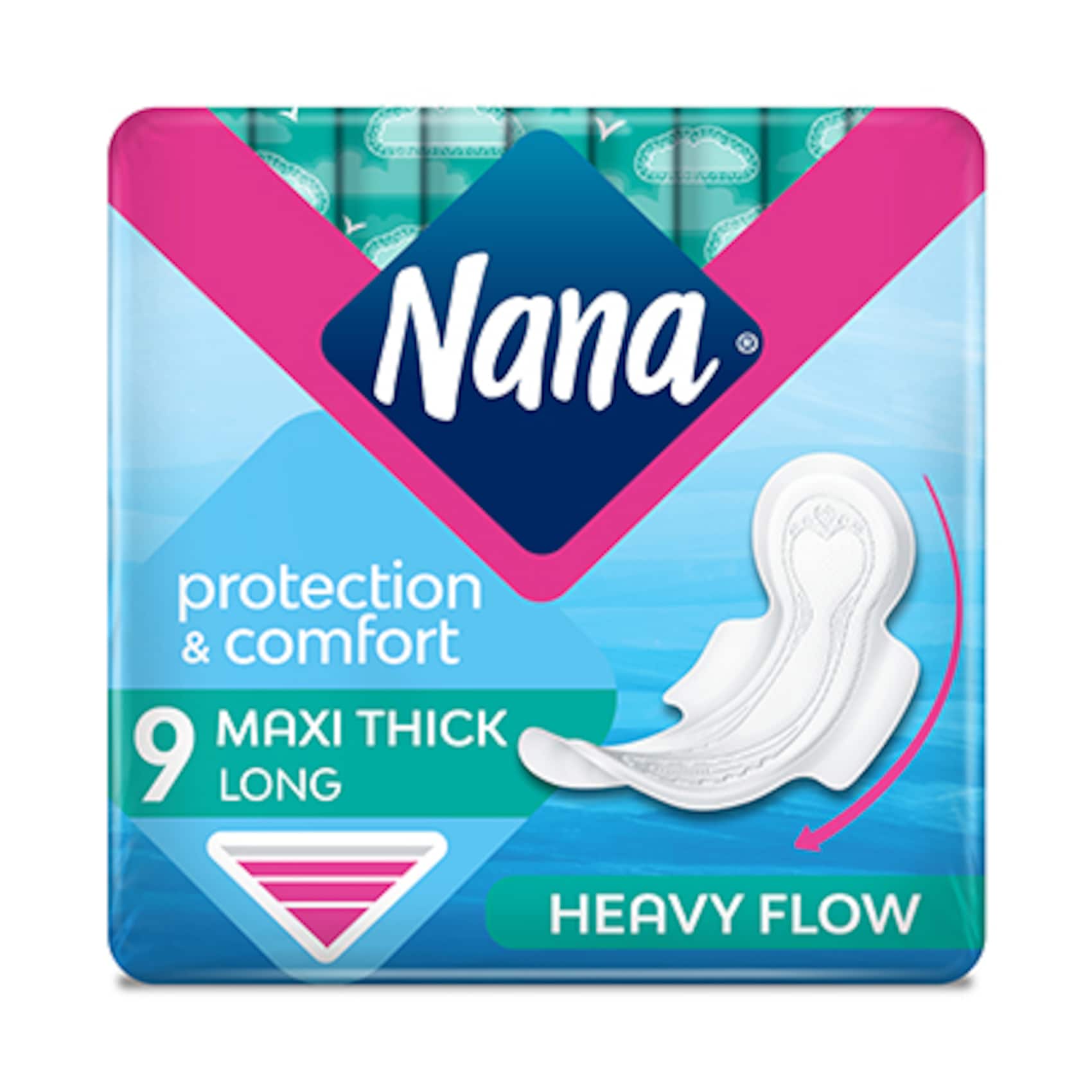 Buy Softcare Maxi Thick Sanitary Pads 10 Count Online - Carrefour Kenya