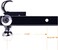 Orcish Tri-Ball Hitch With Hook Trailer Ball Receiver Mount 1 7/8" 2" 2 5/16" Tow
