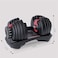 Maxstrength 24Kg Adjustable Iron Dumbbell - Single Set, With Fast Automatic Different Weights Adjustment Professional Comprehensive Training For Home Gym