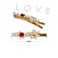 Aiwanto Hair Pin Beautiful Hair Clips With Pearls And Stones Hair Accessories For Girls Kids (2Pcs)
