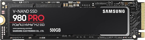 Samsung 500 GB 980 PRO NVMe M.2 SSD PCIe Gen 4.0 x4, NVMe 1.3c MZ-V8P500BW