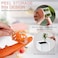Fitto Functional Peeler with Container, Vegetable and Fruit Peeler, Home and Kitchen Use, Green
