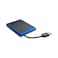 WD My Passport Go Portable External Hard Disk Drive 500GB Black Cobalt