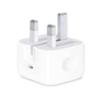 Buy Apple USB-C Power Adapter, 20W, White in Saudi Arabia