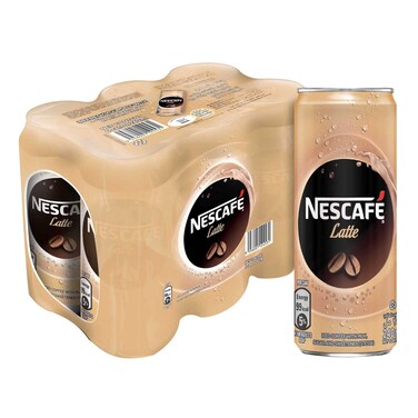 Nescafe Latte Ice Coffee 240ml Pack of 6