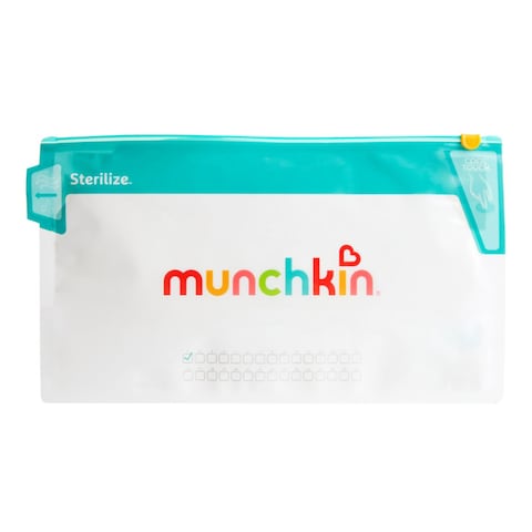 Munchkin Microwave Sterilize Sterilizer Bags 6 PCS