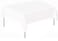 Markq Plastic Tablecloth for Rectangle Table 54" x 72" Disposable Table Cover for Bridal Shower Wedding Birthday Party Decorations (White)
