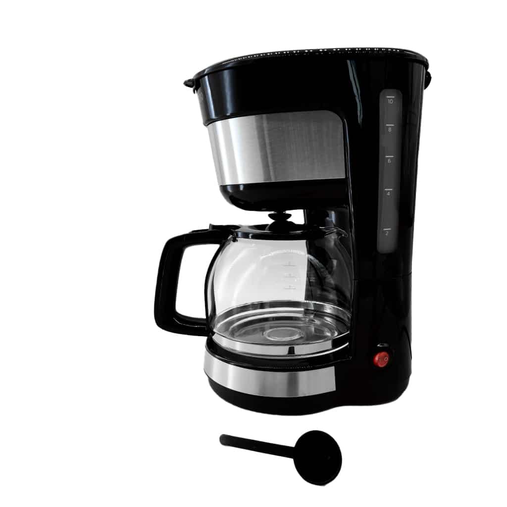 LePresso LPDCMBK Coffee Maker with Glass Carafe 1.25L 1000W