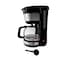 LePresso LPDCMBK Coffee Maker with Glass Carafe 1.25L 1000W