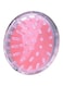 Generic Silicone Soft Massager Comb Brush Pink/White