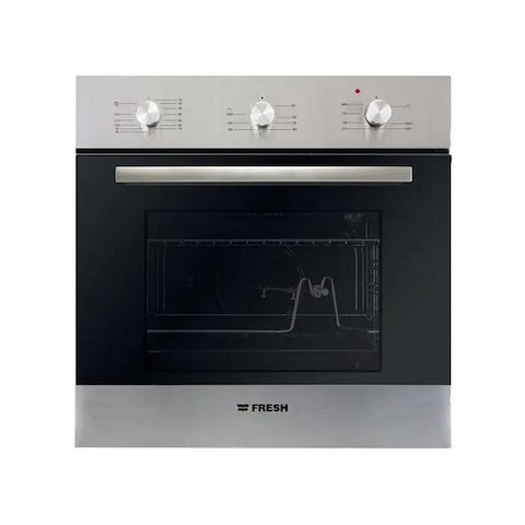 فرن فريش بلت ان غاز - 90 سم - فضي - GEOFR90CMS