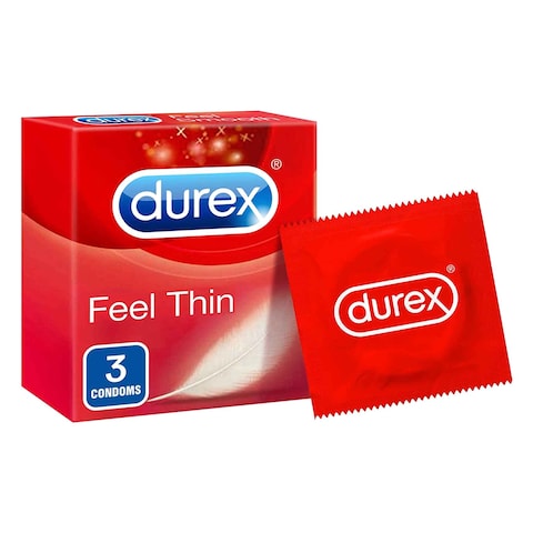 Durex Feel Thin Condom 3 Pieces