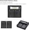 DMK Power NP-F970/NP-F960"4 Pcs 9800mAh Battery and 1 x DC-01 Digital Dual Battery Charger", made for LED Photo Video Lights and Monitor only (Not for Cameras &amp; Camcorder)