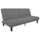 In House Maria 2 In 1 Sofabed Velvet Upholstered - Grey