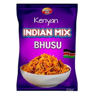 Wots Bharti Ben Kenyan Indian Mix Bhusu Chevda 350G
