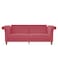In House Serena 2 In 1 Sofabed Velvet Upholstered - Dark Pink