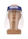 Generic - 10-Piece Dust-Proof Protective Welding Safety Face Shield Blue/Clear 35 X 6 X 25Centimeter