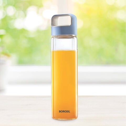 BOROSIL NEO GLASS BOTTLE 550ML BLUE