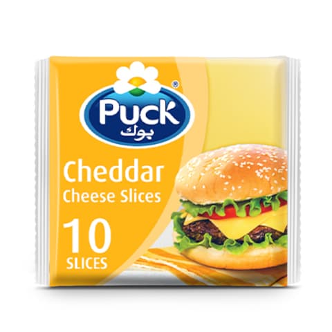 Puck Cheese Slice Cheddar 200g