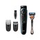 Braun Rechargeable Trimmer BT3240 Black + Razor Blue