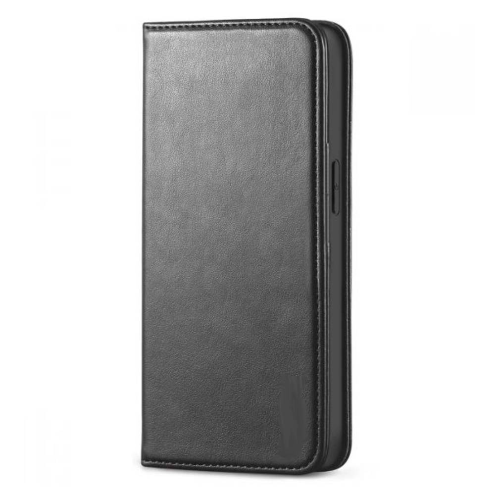 Apple Iphone 13 Pro Max Leather Case, Premium PU Leather Cases Folio Flip Cover Black