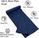 2-Pc Microfiber Bath Sheet Navy/Wine Red 80x160cm Soft Microfiber Beach Towel Super Absorbent, Fast Drying and Durable Microfiber Bath Towel