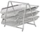Generic Metal Paper Tray-Silver Color-3 Layer