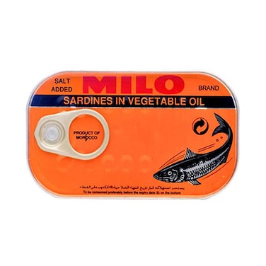 Milo Sardines In Vegetable Oil 125GR