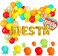 Party Time Fiesta Party Decorations - 85 Pack Colorful Latex Balloons Fiesta Balloon Arch Garland Strip Set for Festive Party Supplies, Colorful Birthday Party, Baby Shower Decorations, Fiesta Party D