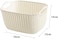Aiwanto 4 Pcs Kitchen Storage Box Home Storage Box Bathroom Shelf Storage Box Storage Plastic Containers