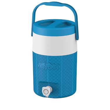 Cosmoplast Keep Cold Water Cooler With Faucet Blue 4.5L