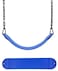 RBWTOYS Outdoor Swing Set with Round End Shape Seat and Colorful Chain.  Model RW-13137. Blue
