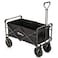 Teknum Folding Wagon Cart w / Canopy - Black