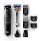 Braun multi grooming kit 8 in 1 + gillette , MGK5060 , black