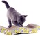 Mumoo Bear Cat Scratcher Cardboard for Little Cats And Dogs, Corrugated Scratching Pad with Wave