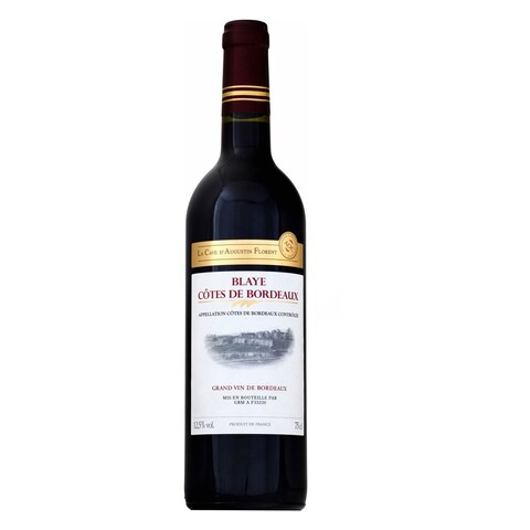 La Cave D&#39;Augustin Florent Blaye Cotes De Bordeaux Red Wine  75CL