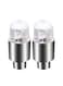Generic - 2PCs Lamp Flash Tyre 7 Colors Wheel Hub Valve Cap Light For Car Bicycle Motorcycle