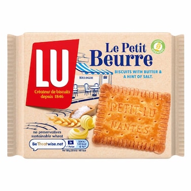 LU Petit Beurre Salted Butter Biscuits 167g